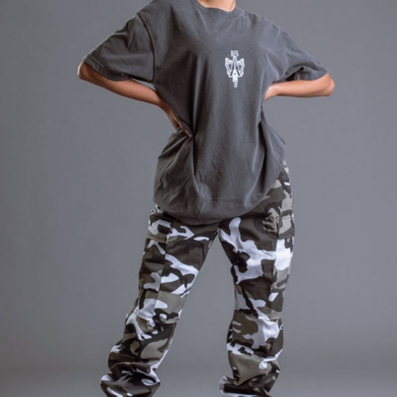 NEW Coal n Terry Bless Up Tee Grey Small - Picture 1 of 5